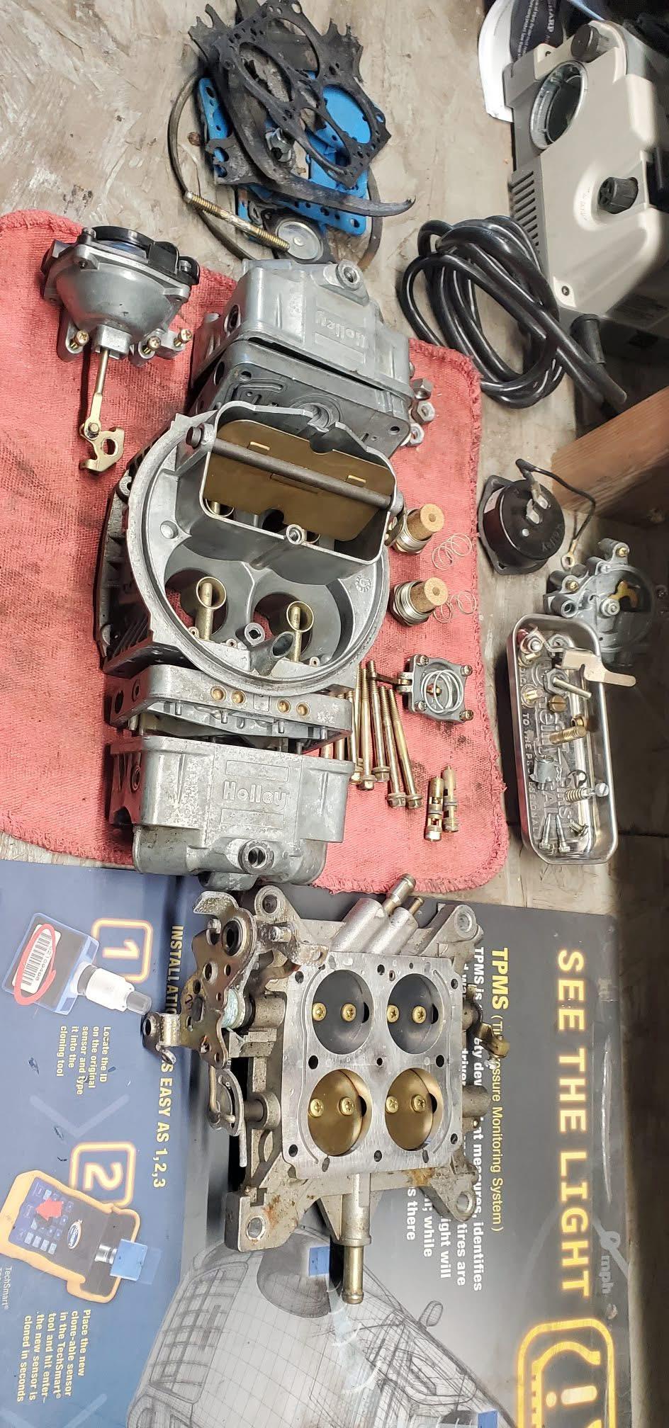 Holley carb rebuild