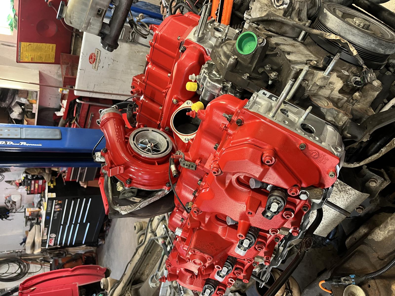 Turbocharged engine build